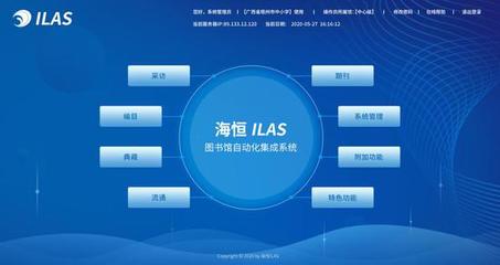 “海恒ILAS”图书馆自动化集成系统震撼来袭